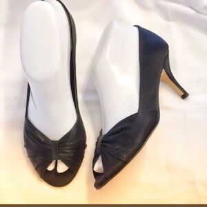BUTTER FOR DIANE B SATIN SHOES.  NEW